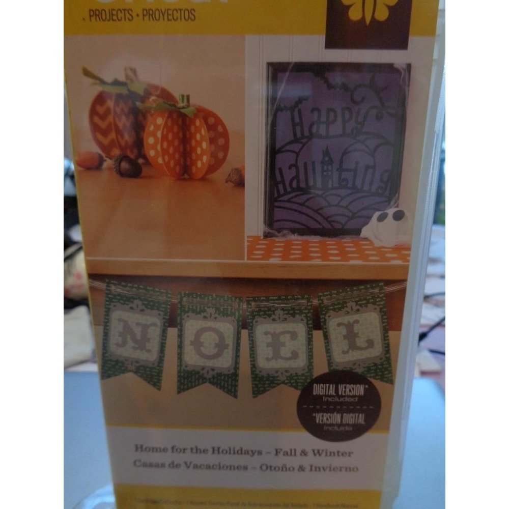 Cricut Die Cut Cartridge HOME FOR THE HOLIDAYS Fall Winter Scrapbooking